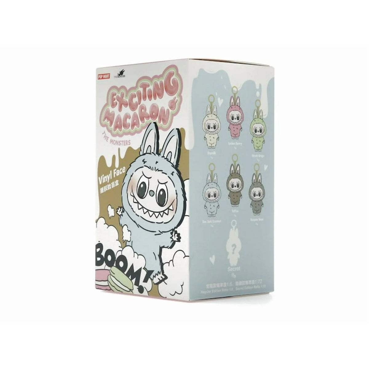 Pop Mart Labubu The Monsters Exciting Macaron Vinyl Plush Pendant Single Blind Box, from StockX